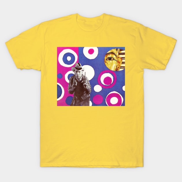 King Tut and the Gunslinger T-Shirt by ANewKindOfWater